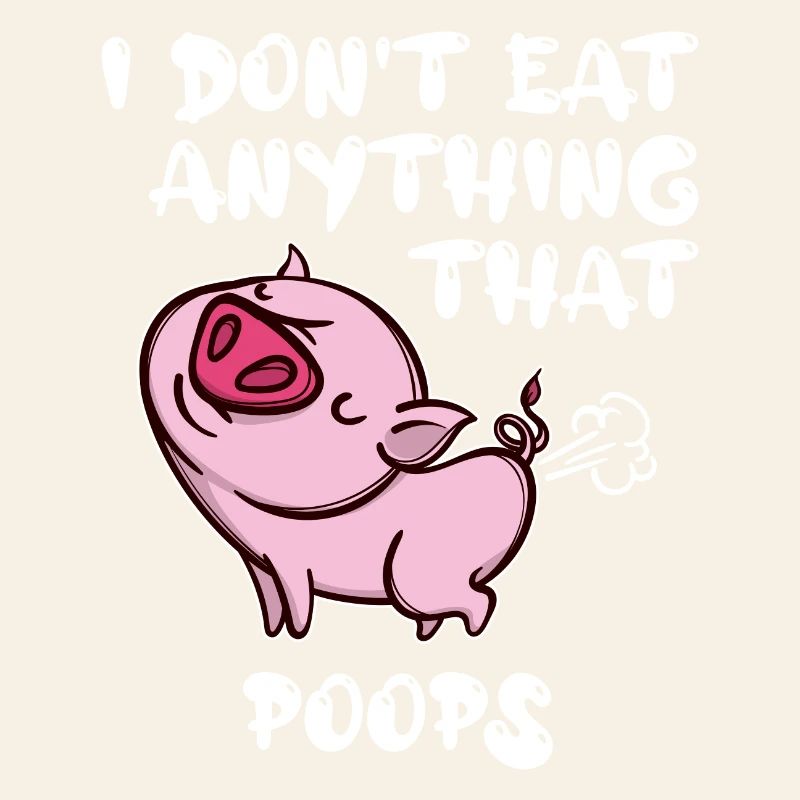 Statement Schwein Vegan