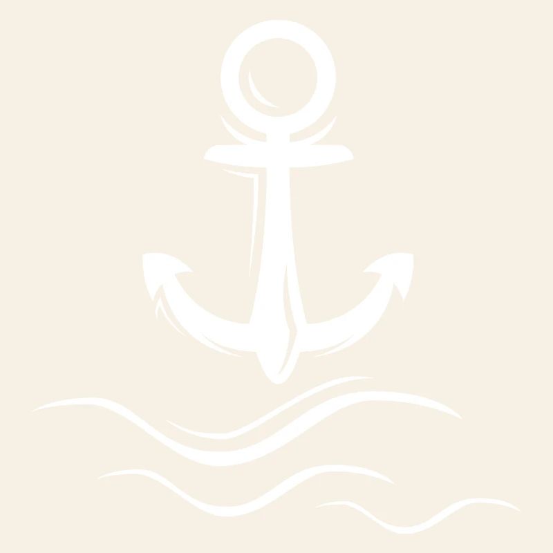 waves anchor wave wave waves anchor logo icon