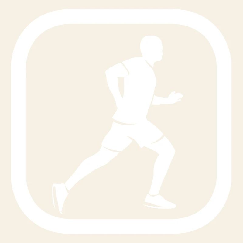 Run Runner Logo Run Runner Icône vectorielle graphique