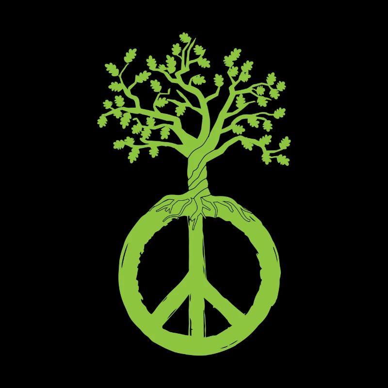 Hippie Peace Sign Inclusion Peace