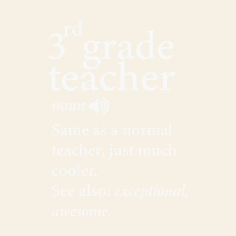 3. Klasse Lehrer Lustige Definition
