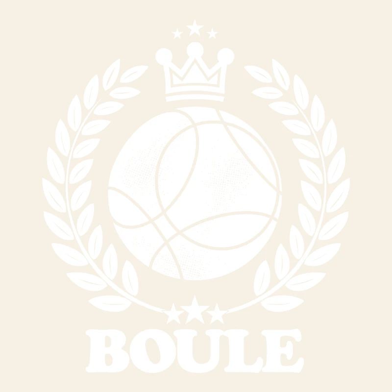 Boule King with crown outfit for petanque and boules