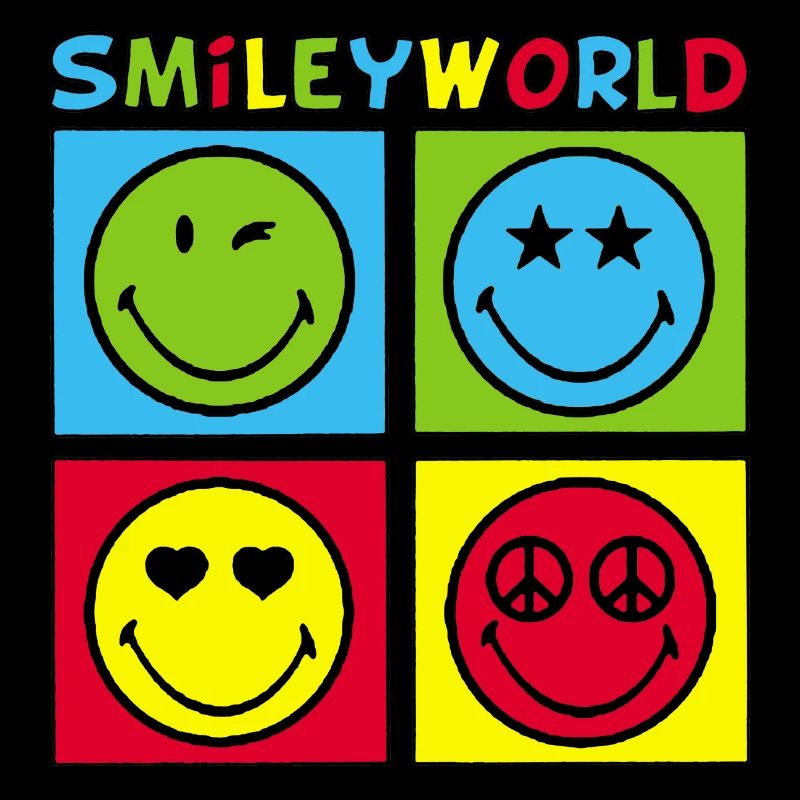 Smileys et quadrichromie
