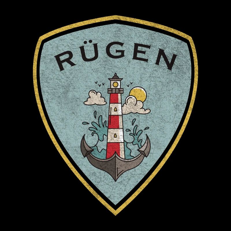 Conception du phare des armoiries de Rügen
