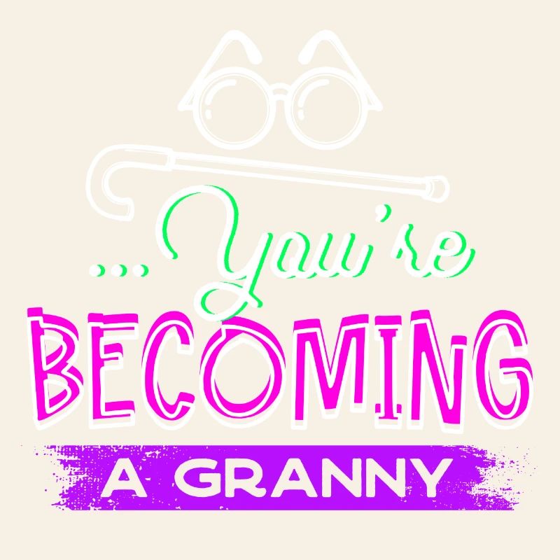 Glückwunsch Großmutter Oma Statement Brille