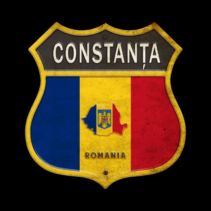 Constanța Rumänien Wappen Design
