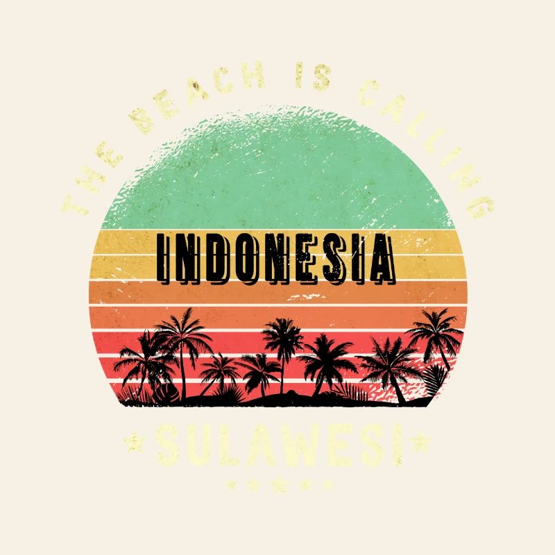conception de plage sulawesi indonésie