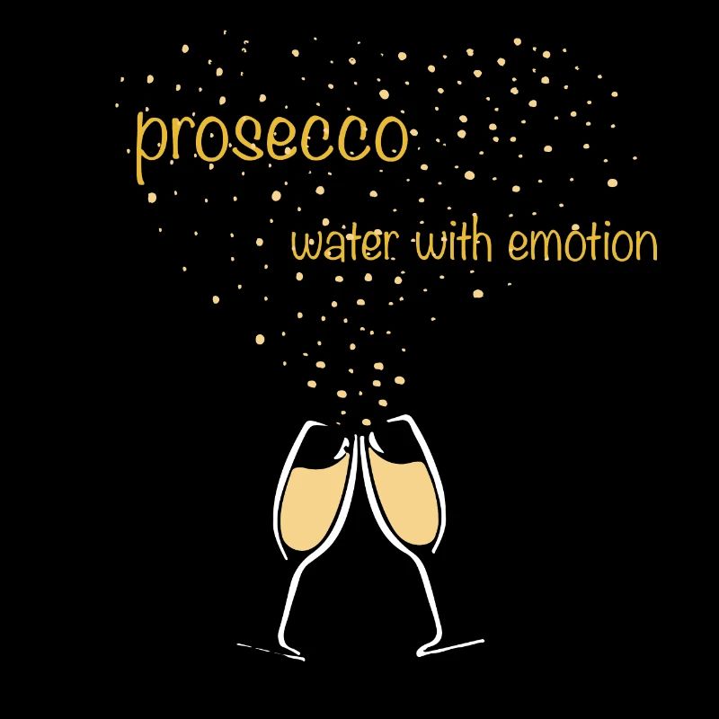 Prosecco – Water with emotion – Sekt in Sektgläser