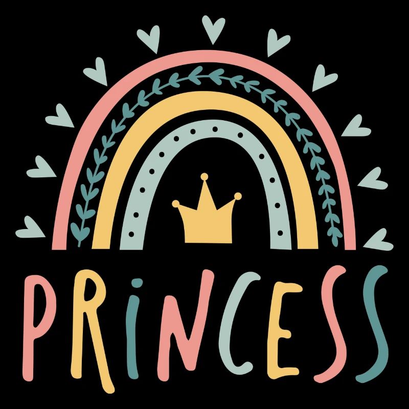 princess - rainbow