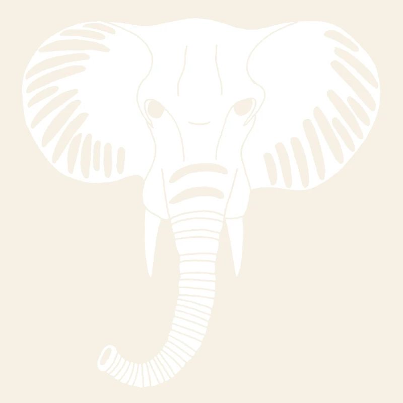 White elephant head