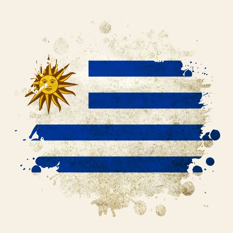Uruguay Klecks Flag Design
