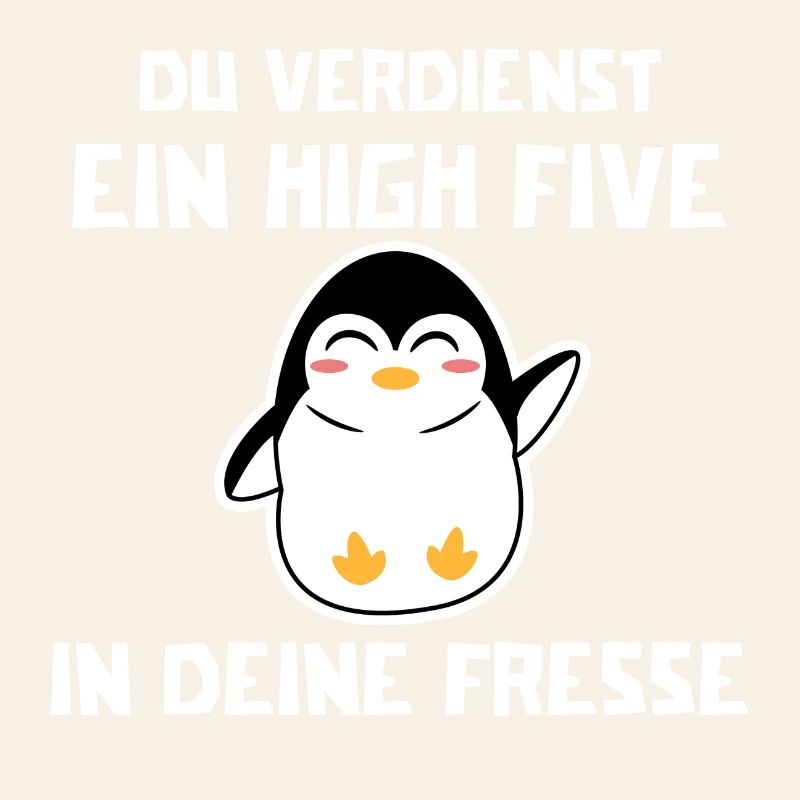 Vogel Pinguin Tier Humorvoll Statement