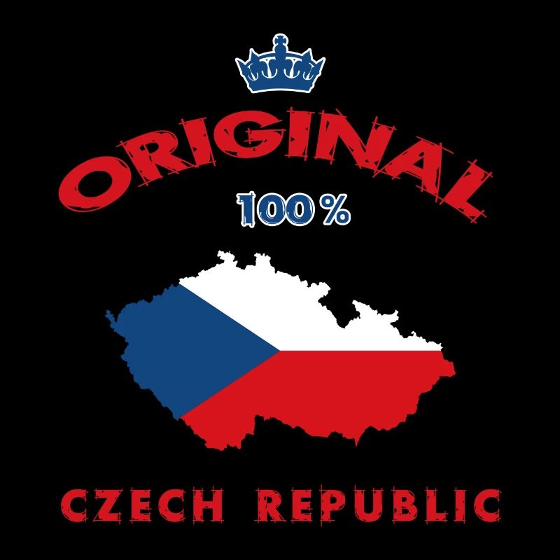 Tschechien Original 100% Flaggen Design