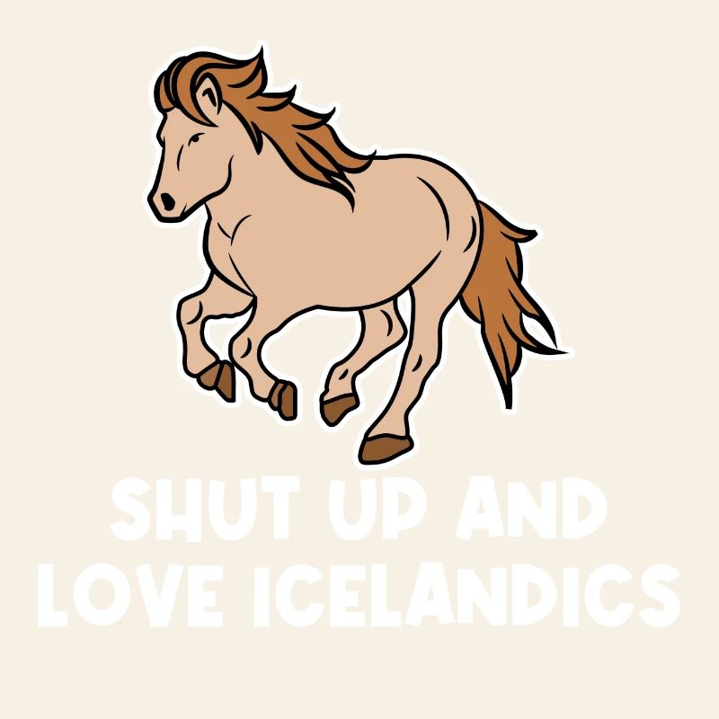 Cheval islandais Amour Cool Chevaux islandais Déclaration