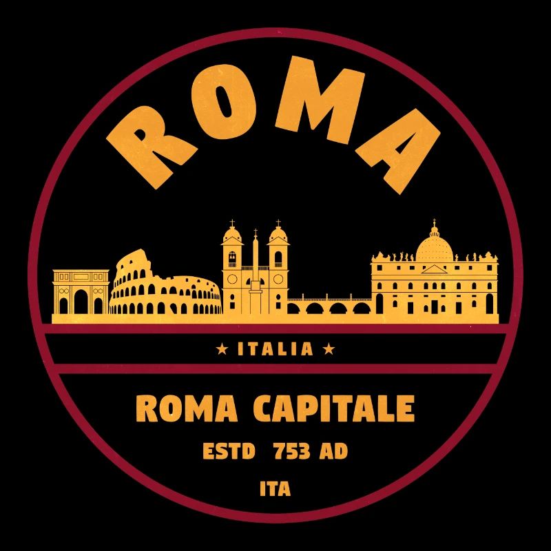 Roman Capital Silhouette
