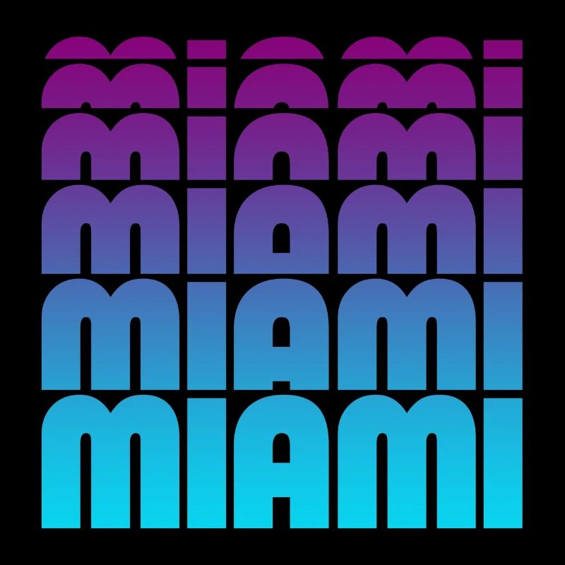 Grille de gradient de Miami