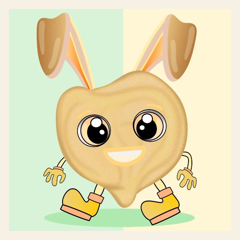 Chickpea Easter Bunny