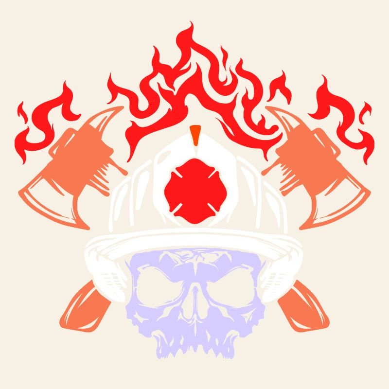 Firefighter helmet fire brigade fire protection fire burning