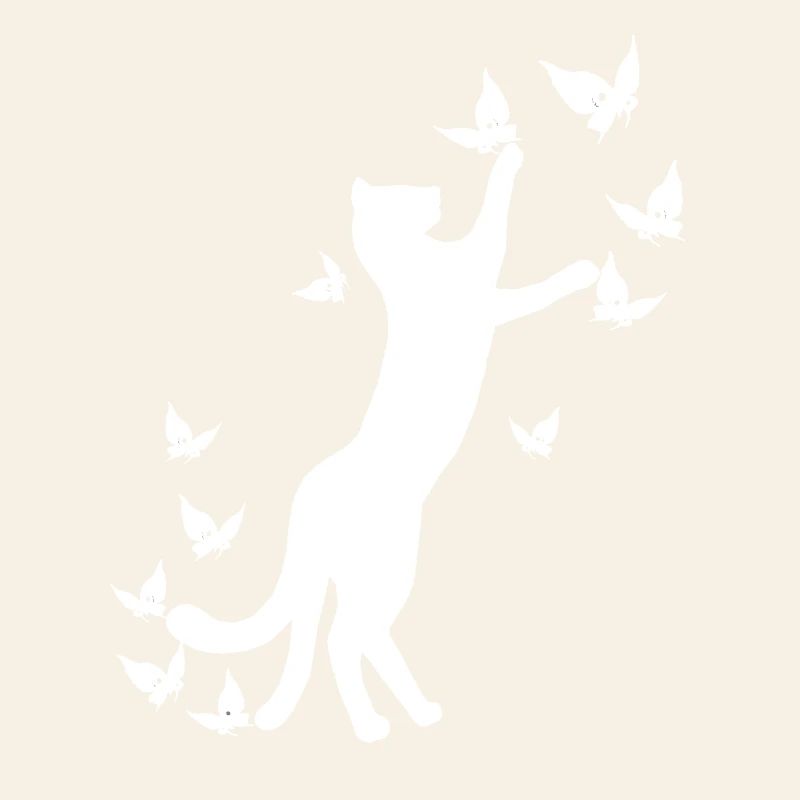 nekomata hell, Kätzchen, schmetterlinge