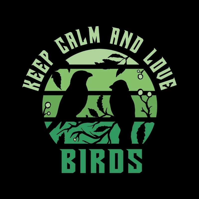 Keep calm and love birds