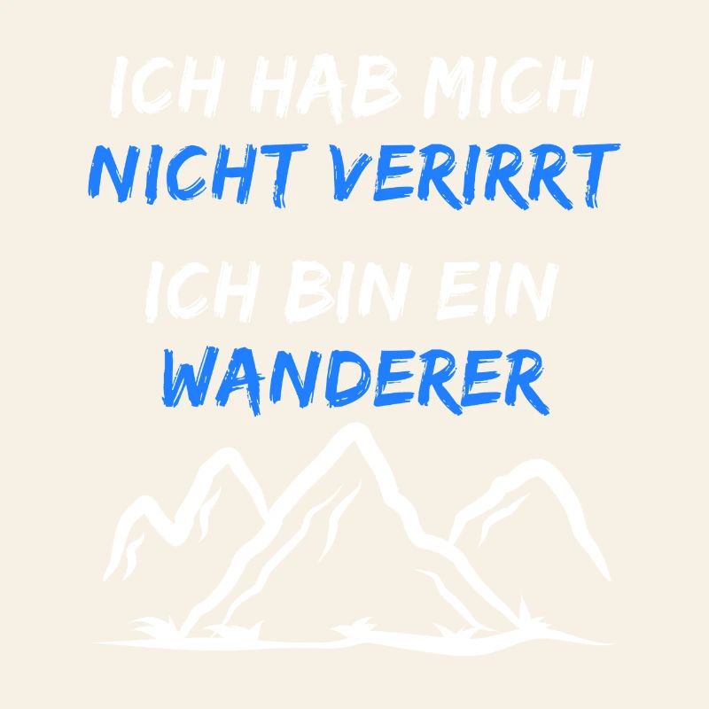 Berggipfel Wanderwege Statement Wandern Wanderer