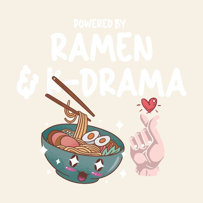 Powered by ramen and K-drama
