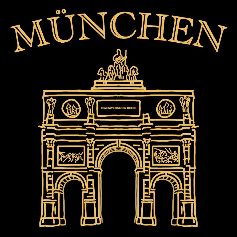 Iconic Victory Gate Munich