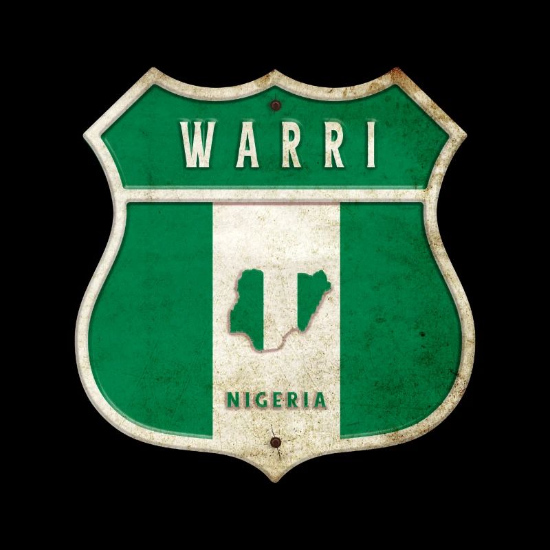 Design du drapeau du Nigéria de Warri