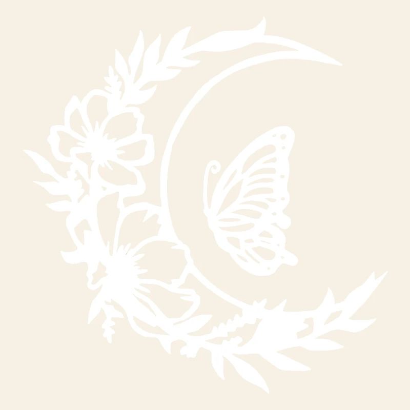 Moon flowers (white)