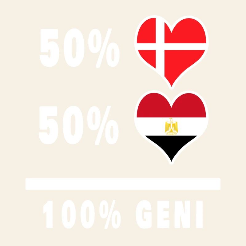 Albanie et Danemark 100% drapeau de génie