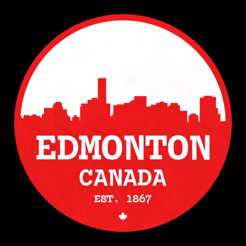 Edmonton Skyline Circle