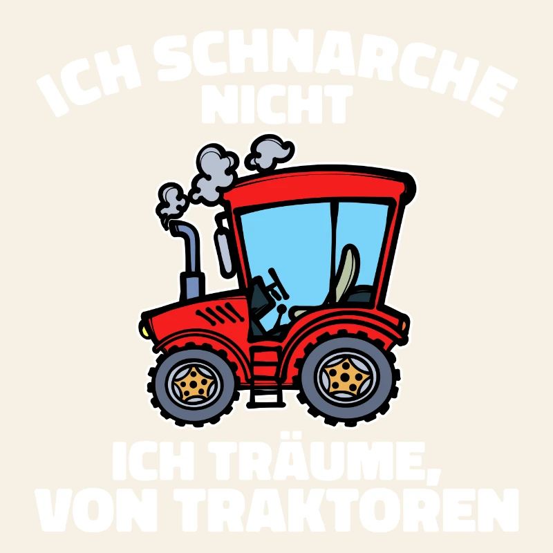 Biobauer Kraftfahrzeug Schlepper Traktor Statement