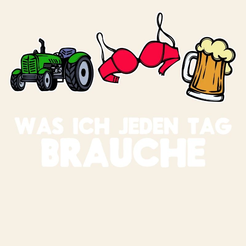 Landwirtschaft Ackerbau Bauer Traktor Statement