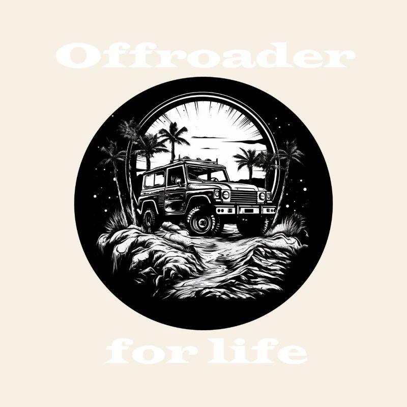 Offroader for life white