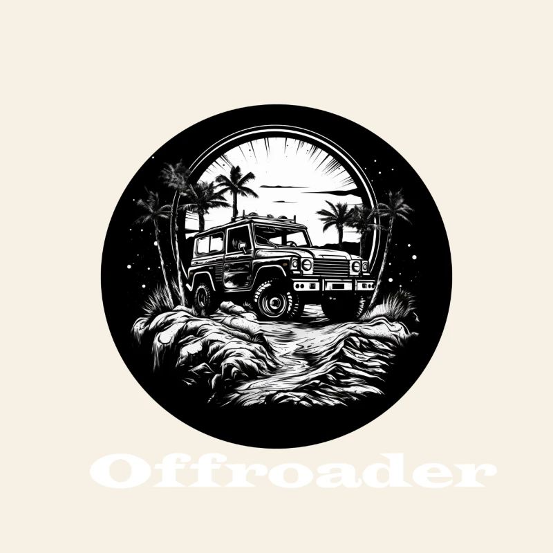 Offroader weiß