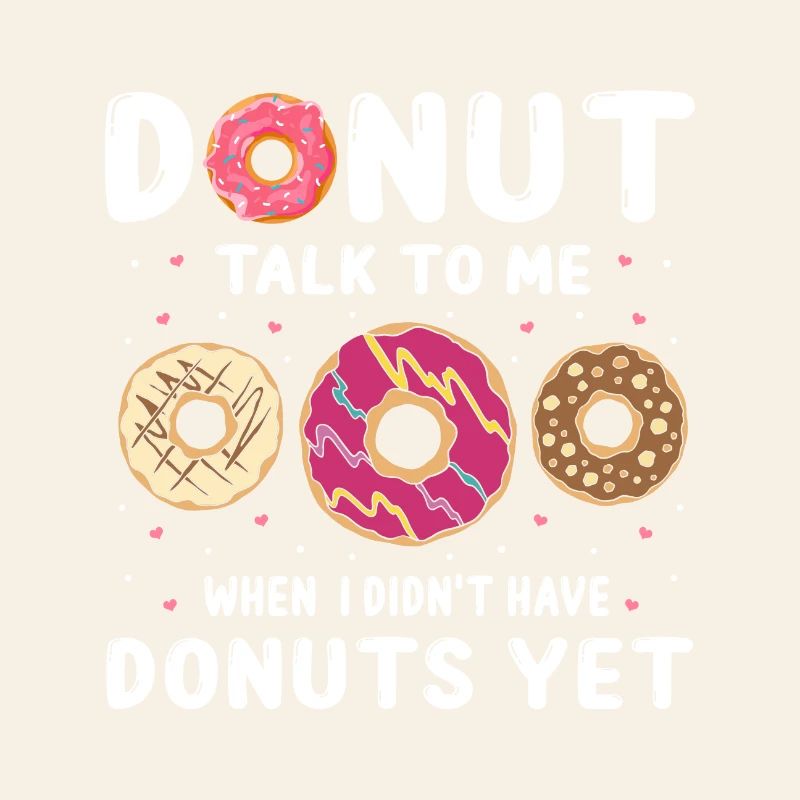 Donut spricht mit mir Design