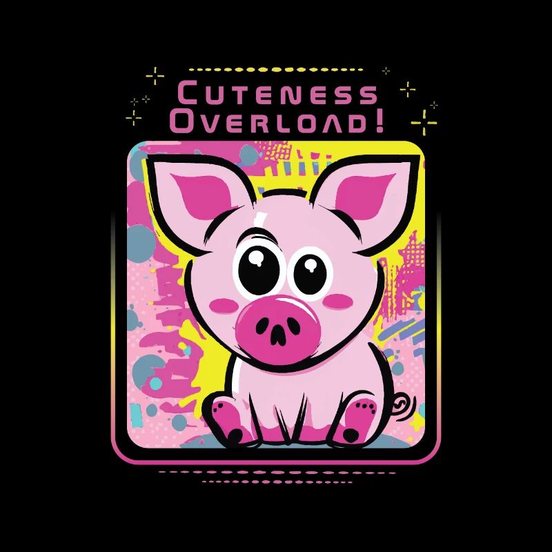 Free-spirited mud pig