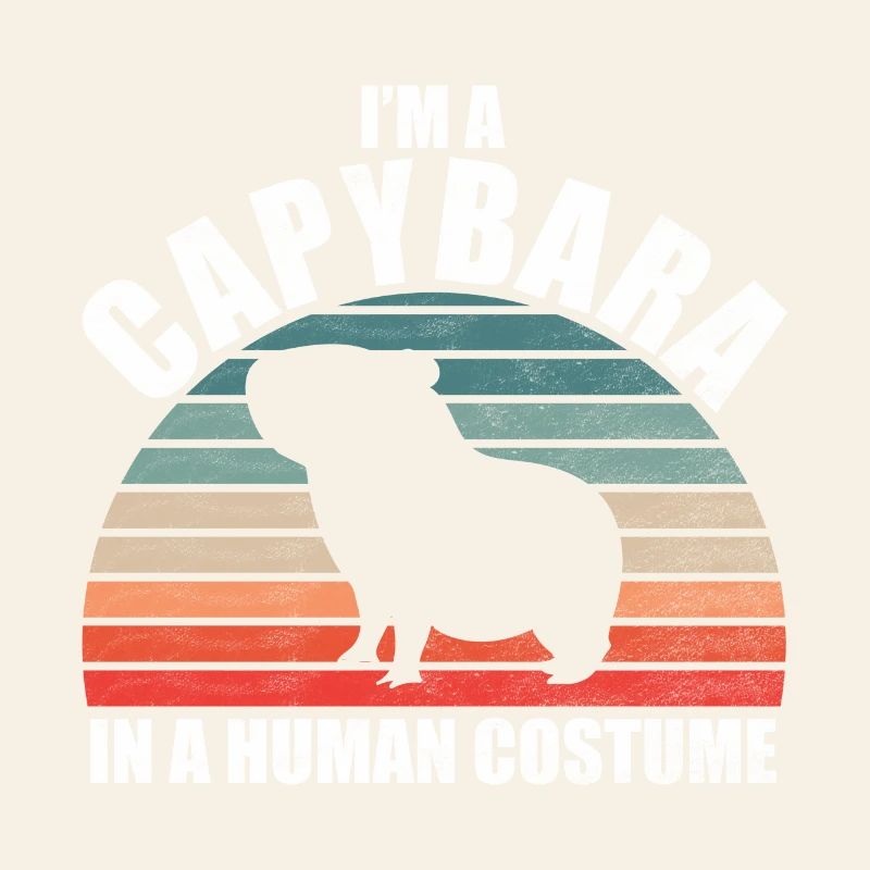 Capybara Zoo Animal Design