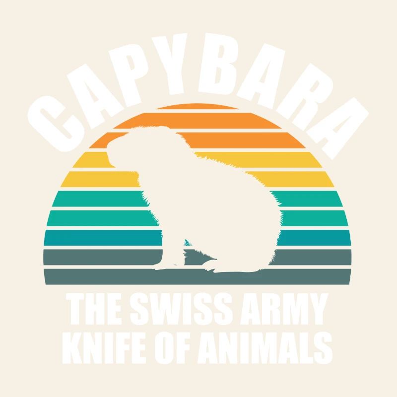 Capybara Zootier Design