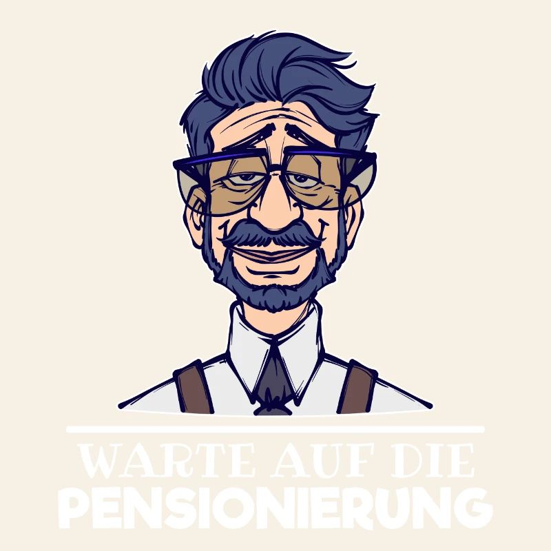Ruhestand Senior Freizeit Pensionierung Statement