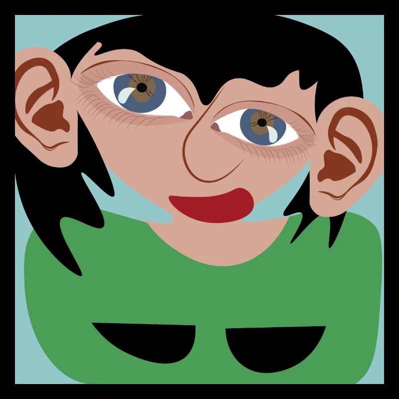 Dark-haired woman