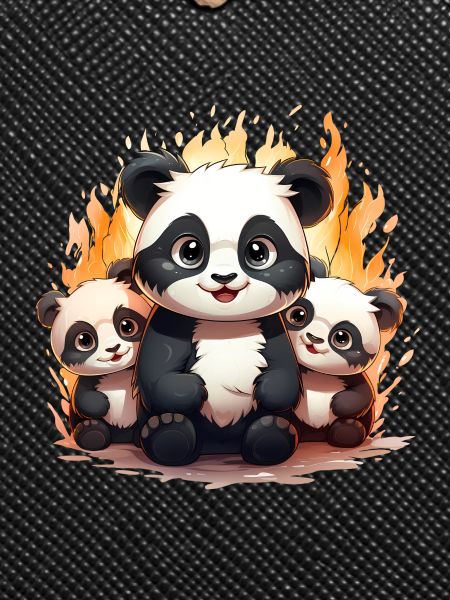 Baby panda squad