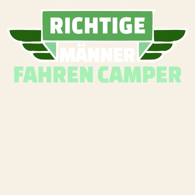 Camping Wanderer Camper Wanderlust Statement