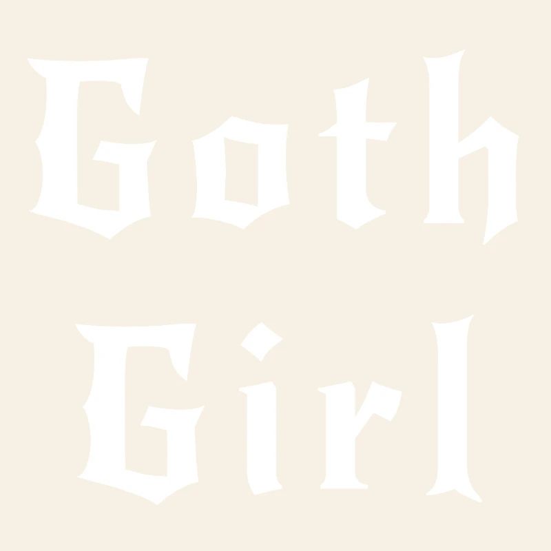 Gothic-Mädchen, Geschenk für Gothic-Mädchen oder -Frau
