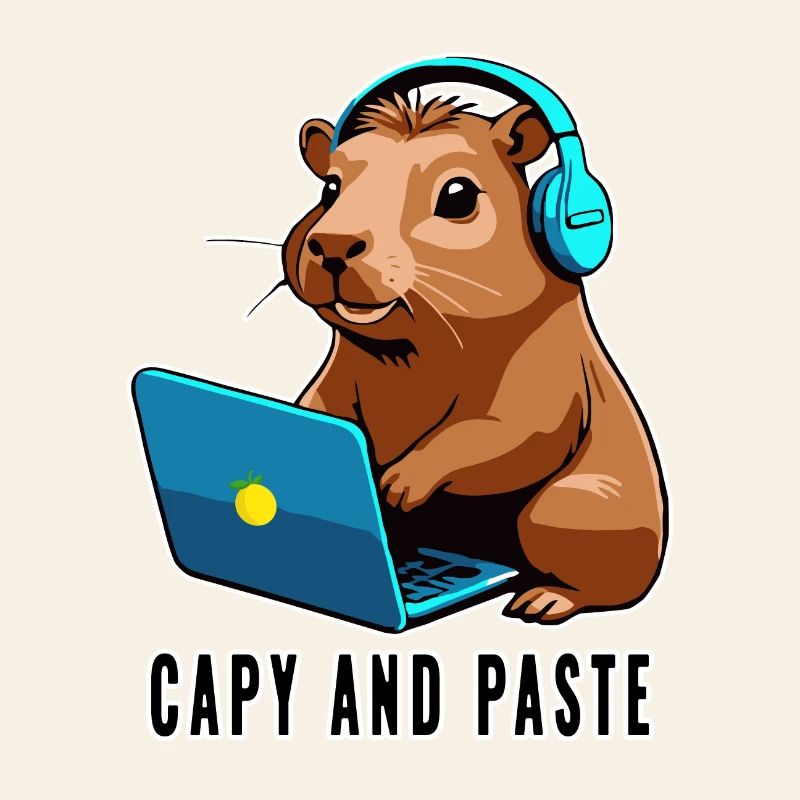 Capybara avec Joke Capy et Pâte