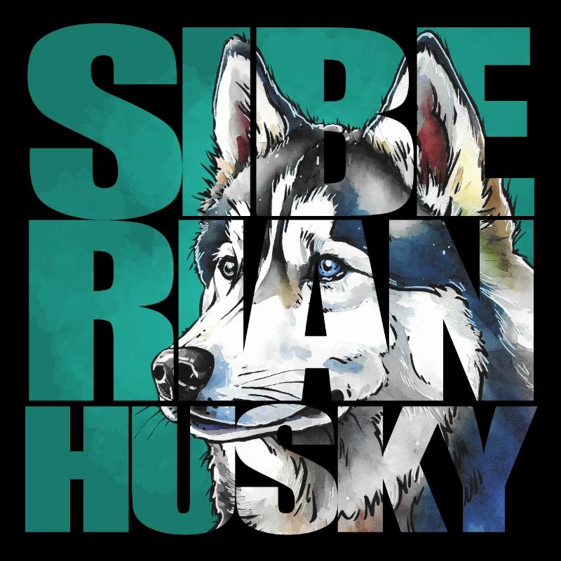 Portrait de Husky sibérien