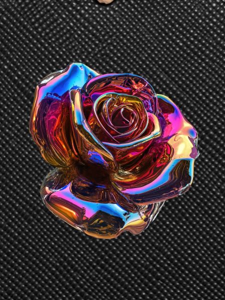 Iridescent Rainbow Rose
