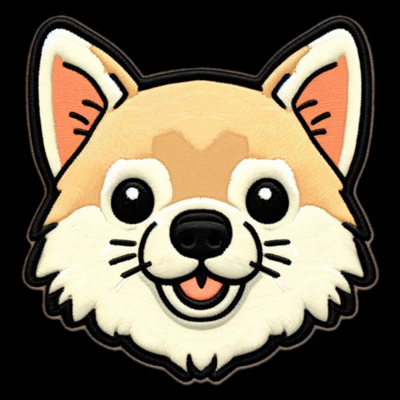 Kuscheliger Corgi Patch