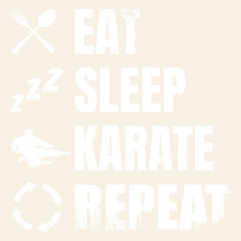 Eat Sleep Karate Repeat