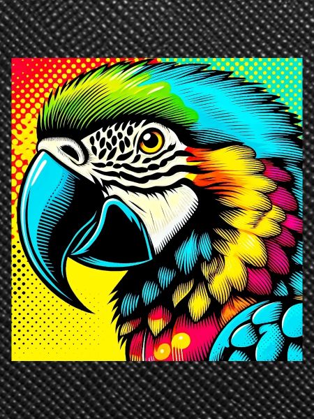 Parrot Pop Art